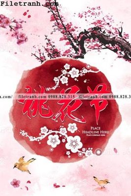 Tải file muc ap phich phong cach trung quoc 124 (gốc) làm tranh treo tường