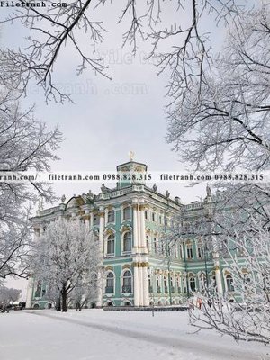 File tranh gốc in trần nhà nhung buc tranh phong canh doc 569 3D