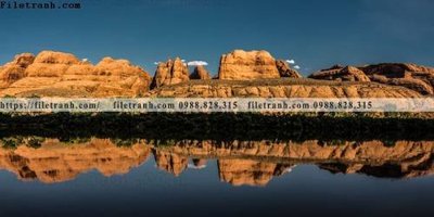 File gốc nhung buc tranh phong canh ngang 578 (in lụa) tranh phong thủy