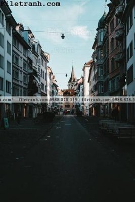 File gốc phien ban doc cua duong pho 213 (in 3D) cho trang trí