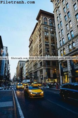 File gốc phien ban doc cua duong pho 255 (in lụa) họa tiết 3D