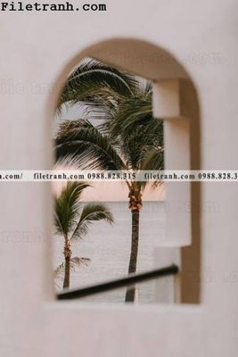 File gốc phien ban doc cua phong canh cay co dua 189 (in mica) làm quà tặng