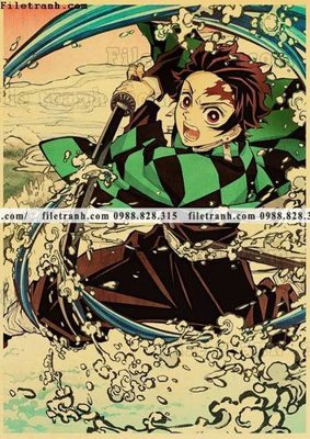 File tranh phim hoat hinh Nhat Ban co dien mau vang 614 (gốc) chủ đề tĩnh vật