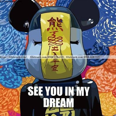 File gốc phim hoat hinh lai gau bao luc moi 537 (in lụa) họa tiết 3D