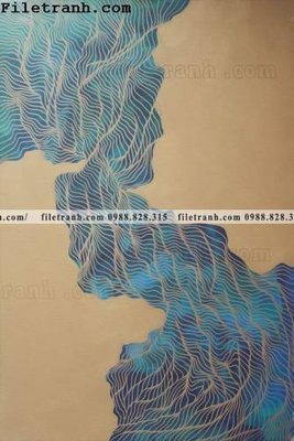 File tranh phong cach Trung Quoc moi nhe nhang pha le 317 (bản gốc) treo quán cafe