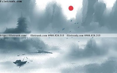 File tranh phong cach phong canh muc trung quoc 216 (gốc) chủ đề động vật