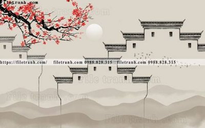 Tải file tranh phong cach phong canh muc trung quoc 251 (ảnh gốc) ngay