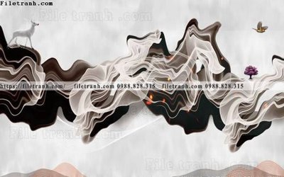 File tranh gốc phong cach phong canh muc trung quoc 287 (bản quyền) Filetranh.com