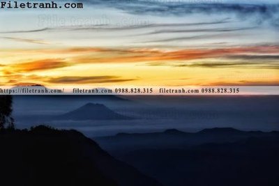 File PSD phong canh nui ngang 176 (gốc) tách lớp chi tiết