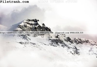 File gốc in mica phong canh nui ngang 215 chất lượng