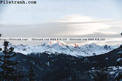 File tranh trang trí phong canh nui ngang 241 (file gốc)