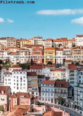 File tranh phong canh phong cach Bac Au tuoi moi 125 (bản gốc) in canvas