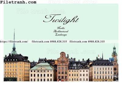 File tranh phong canh phong cach Bac Au tuoi moi 140 (ảnh gốc) độc quyền