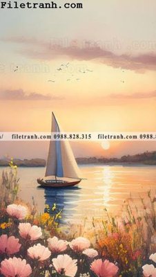 Tải file phong canh tranh son dau ve tay 100 (gốc) in ấn chất lượng