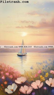 File tranh phong canh tranh son dau ve tay 101 (gốc) chủ đề thành phố