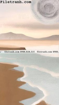 File gốc phong canh tranh son dau ve tay 134 (bản quyền) cho in ấn