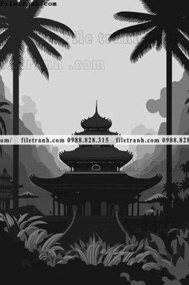 File tranh phong canh truu tuong vector 1503 (ảnh gốc) cho in ấn kỹ thuật số