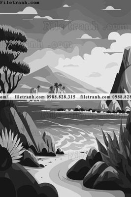 Tải file phong canh truu tuong vector 1521 (gốc) làm file thiết kế