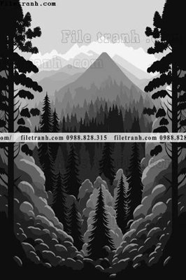 Download file phong canh truu tuong vector 1533 (gốc) in mica ốp bếp