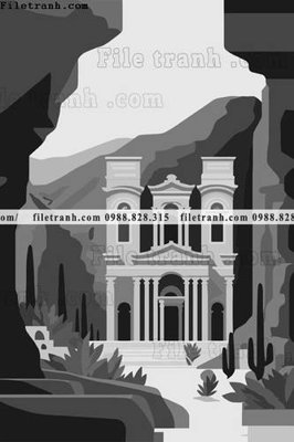 File gốc phong canh truu tuong vector 1575 (in 3D) cho trang trí