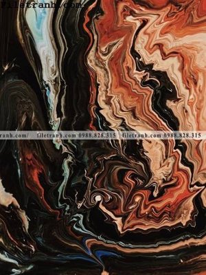 File gốc tac pham nghe thuat chat long truu tuong 121 (in lụa) hoa văn cổ điển