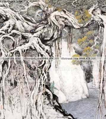 File in ấn thuy mac trung quoc 236 (bản gốc) cao cấp