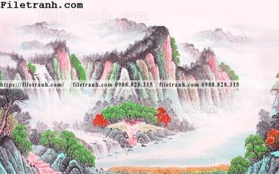 File ảnh thuy mac trung quoc mau do 146 (gốc) in poster