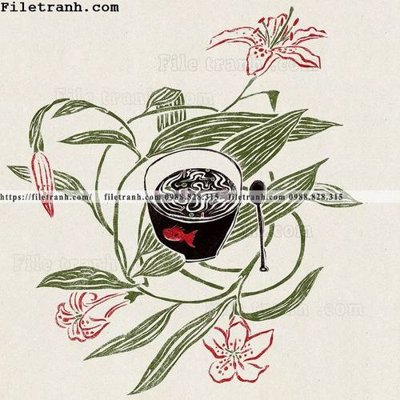 File tranh gốc PSD tiet khi 113 còn nguyên layer