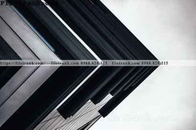 Download file tranh PSD toa nha hinh hoc ngang 108 để chỉnh sửa