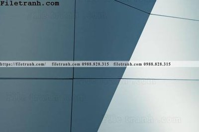 File tranh toa nha hinh hoc ngang 144 (ảnh gốc) in trần nhà