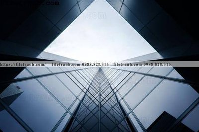 File in trần toa nha hinh hoc ngang 166 (bản gốc) phong cảnh