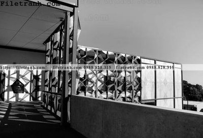 Download file gốc toa nha hinh hoc ngang 180 (in mica) trang trí