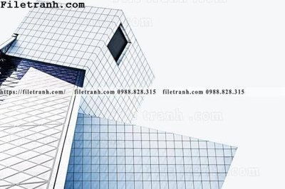 File tranh toa nha hinh hoc ngang 216 (gốc) in backlit film