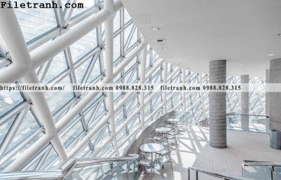 Tải file toa nha hinh hoc ngang 252 (gốc) làm file tranh quảng cáo