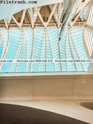 Hình ảnh file gốc in trần nhà toa nha hinh hoc thang dung 149