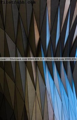 File tranh in tráng gương toa nha hinh hoc thang dung 180 (siêu nét)