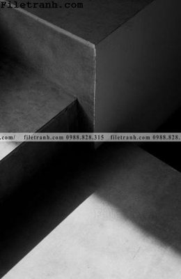 File tranh toa nha hinh hoc thang dung 212 (bản gốc) in canvas