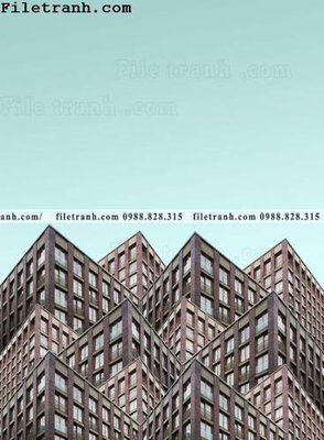 File in trần toa nha hinh hoc thang dung 249 (bản gốc) bầu trời