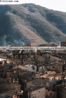 File tranh tran don 1 tam phong canh 120 (ảnh gốc) in trần nhà