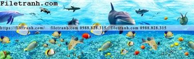 File in ấn tranh 3D the gioi duoi nuoc dai duong 101 chuyên nghiệp