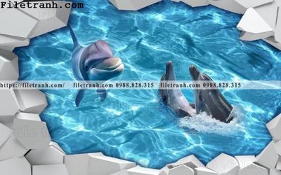 Tải file gốc tranh 3D the gioi duoi nuoc dai duong 130 (bản PSD) còn layer