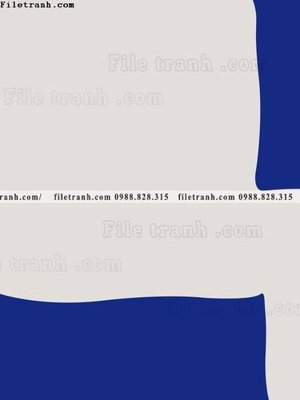 File in mica tranh Klein Phap xanh 530 (ảnh gốc) đẹp