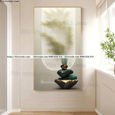 File tranh trang trí tranh bambo cay truc kieu moi 509 (tải file gốc)