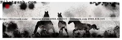 File tranh tranh banner dau giuong bang su pha le 103 (gốc) chủ đề trừu tượng