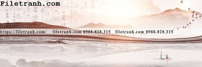 File tranh tranh banner dau giuong bang su pha le 108 (gốc) chủ đề thiên nhiên