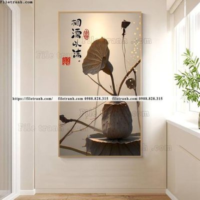 File tranh gốc tranh binh hoa qua man trung quoc 520 chủ đề hiện đại