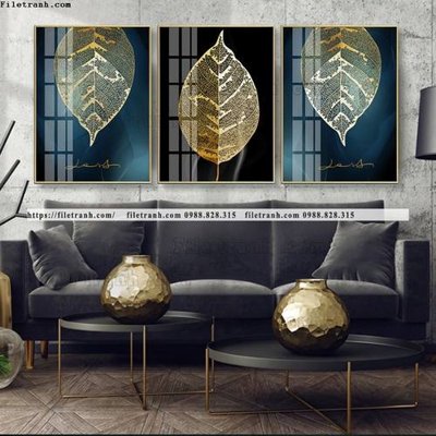 File in mica tranh bo 3 tam pha le guong 583 (bản gốc) siêu trong