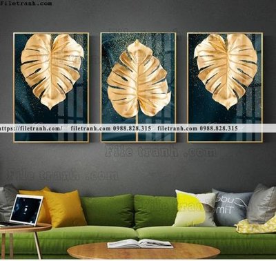 Tải file tranh bo 3 tam pha le guong 589 (gốc) chủ đề phong thủy