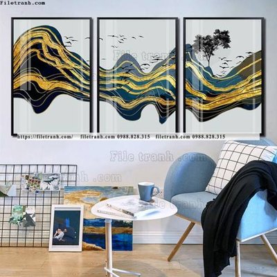 Mua file ảnh gốc tranh bo 3 tam pha le guong 619 (chất lượng cao)