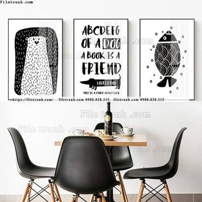 File tranh tranh bo 3 tam pha le guong 701 (file gốc) chuẩn màu in